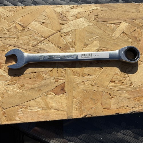 Gedore vanadium 15mm - 15mm, end