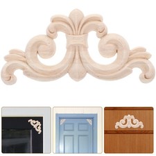 4pcs Cabinet Door Wood Carving