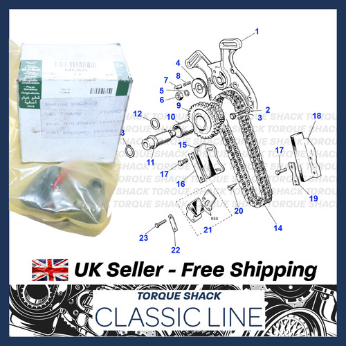 Genuine jaguar timing chain - genuine,