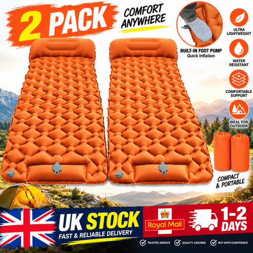 2xinflatable mat camping - mat,