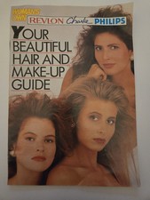 Vintage 1980s Woman’s Own Revlon Hair & Make Up Guide Charlie Perfume  Retro