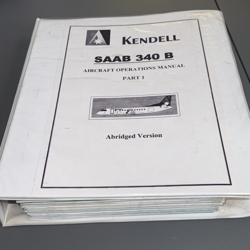 Kendell saab 340b aircraft - saab,