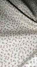Floral fabric pink roses - fabric,,