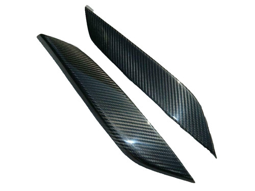 Carbon fiber headlight - carbon, trims