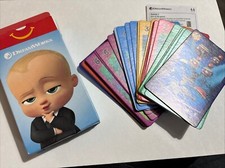 (W3) McDonald’s Dreamworks Boss Baby Cards Happy Meal Toy