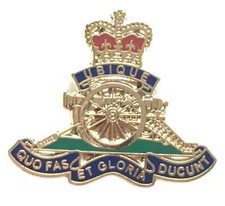 Royal Artillery Military Enamel Lapel Pin Badge M095