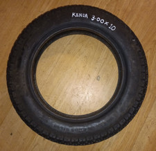 VESPA SMALLFRAME LAMBRETTA J RANGE 'KENDA'  3.00 x 10 TYRE IN USED CONDITION