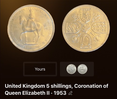 1953 qeii coronation - x, uk