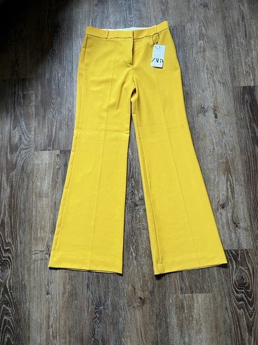 Zara yellow wide - yellow, leg