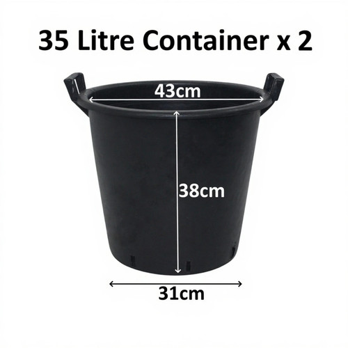 Litre plant tree pot - x,