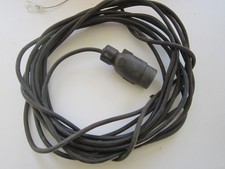 TRAILER BOARD  7 CORE 12v CABLE WITH PLUG END x 6 metres  USED