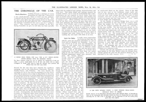 1914 antique print motor - 1914,