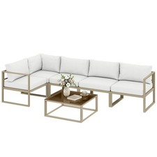 Outsunny 5 Seater Aluminium