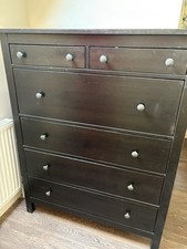 ✨IKEA Hemnes Chest of 6 drawers, white, 108x131 cm ✨