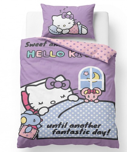 Hello kitty kids bedding set - hello,