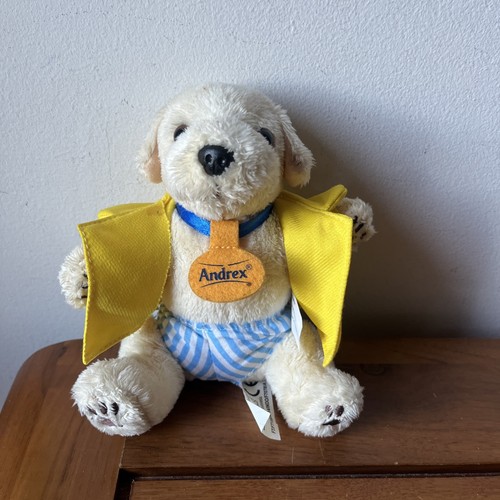 Andrex puppy dog yellow jacket - andrex,