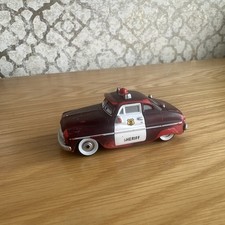 Disney Cars Color Changers SHERIFF Mattel dark to light red colour change