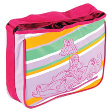 Official Hanna Barbera Penelope Pitstop Satchel. TV Cartoon Messenger Bag w/Tags