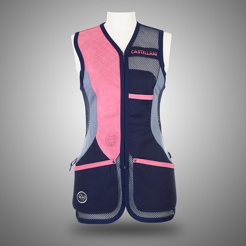 Girls castellani shooting vest - shooting,