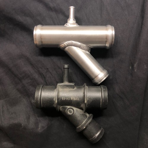 Aluminium coolant pipe - coolant,