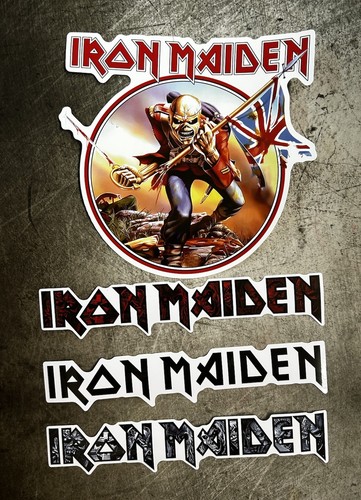Iron maiden sticker set - maiden,