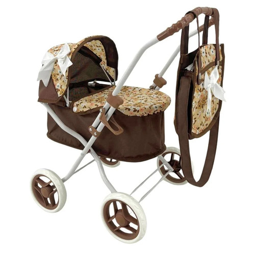 Deep doll pram with - doll,