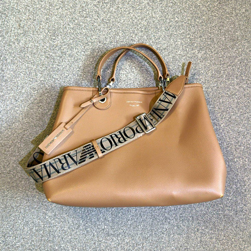 Emporio armani beige pebbled - beige,