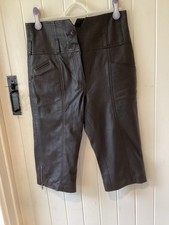 Harkila Leather Women’s Breeks Size 38 / Medium , Dark Brown Shooting Breeks
