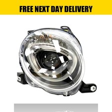 Ftis Fiat 500 Hatchback 2015-2024 Front Headlight Headlamp Rh Right Side
