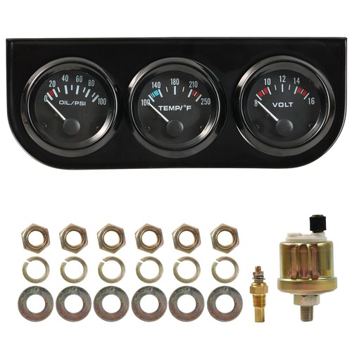 52mm triple gauge set - 52mm,