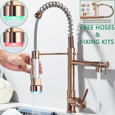 LED Kitchen Mixer Tap Pull Out