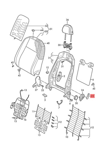 Genuine skoda seat arteon - vw,