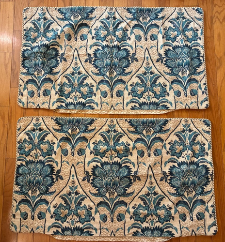 Two jacobean linen - two,