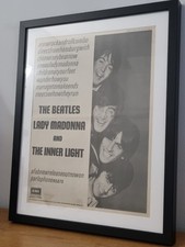 THE BEATLES Original framed