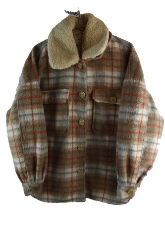 Pull bear beige overshirt - beige,