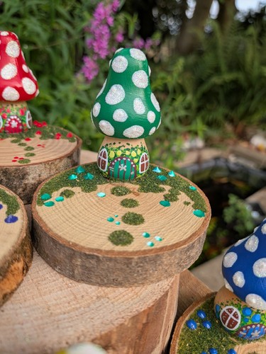 Mushroom fairy house - mushroom,