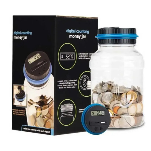 Coin bucket money - 1.8l, bank