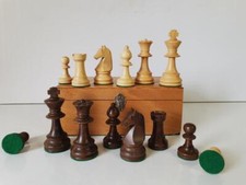 CHAVET  CHESS SET  B207A  K 83mm  and ORIGINAL BOX