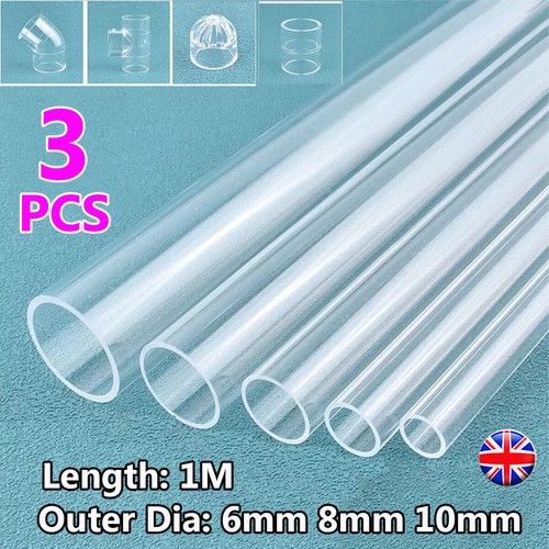 3pk rigid clear acrylic - 3pk, 1m