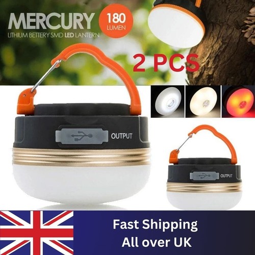Camping lantern light usb - 2x,
