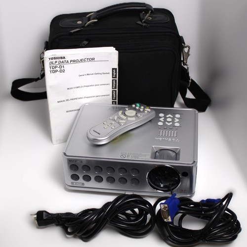 Toshiba dlp projector tdp - toshiba, tdp-d2