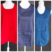 Unisex Tabard Apron With Pocket Kitchen Catering Cleaning Dish Bar Chef Apron