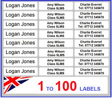 IRON ON  LABELS School Uniform