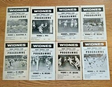 Widnes Rugby League Programmes 1949 - 1969