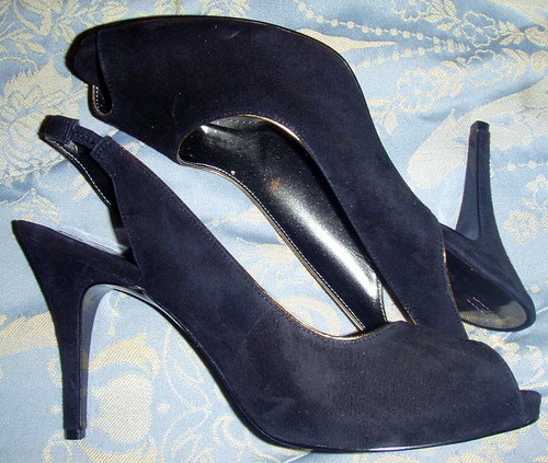 Dknyc black suede platform - black,