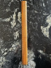 Vintage Wooden 300mm Ruler