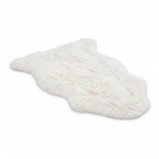 Luxury Genuine Sheepskin Rug Natural Silky Soft Fluffy Real Wool Premium