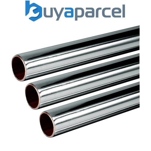 Chrome plated copper - chrome, 15mm