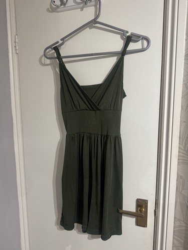 Green khaki playsuit - playsuit, size