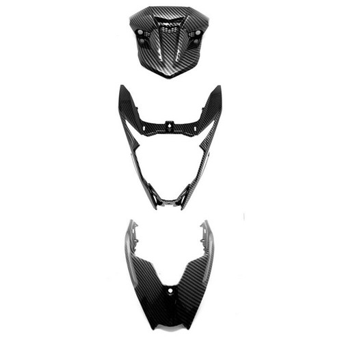 3pcs carbon fiber - carbon, head